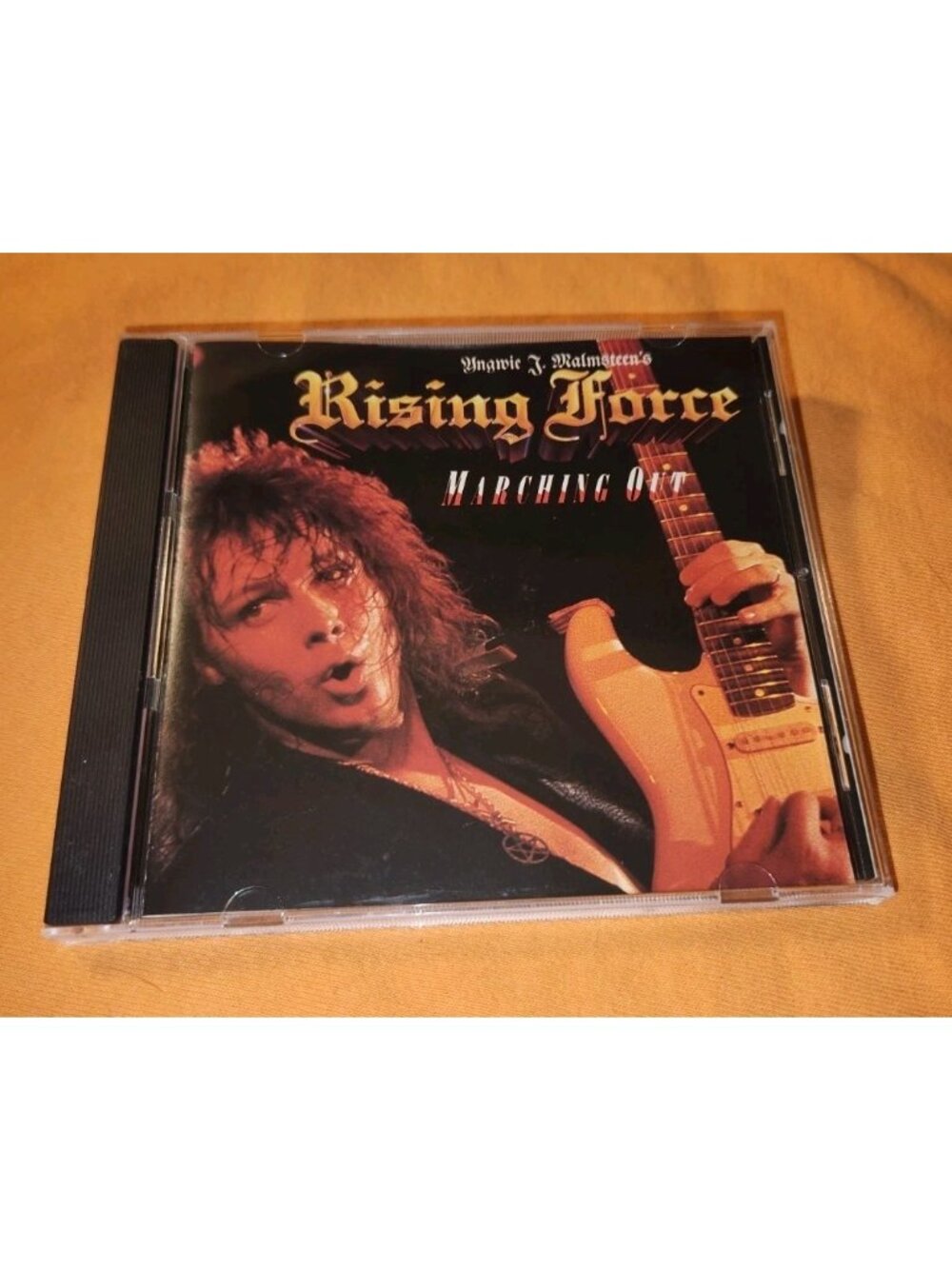 YNGWIE MALMSTEEN Rising Force cd Marching Out  Polydor 825 733-2